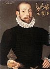 Portrait of Olivier van Nieulant by Pieter Pourbus